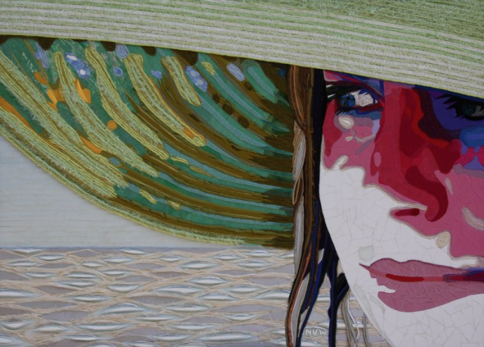 "Beach Girl" (140 CM X 100 CM)