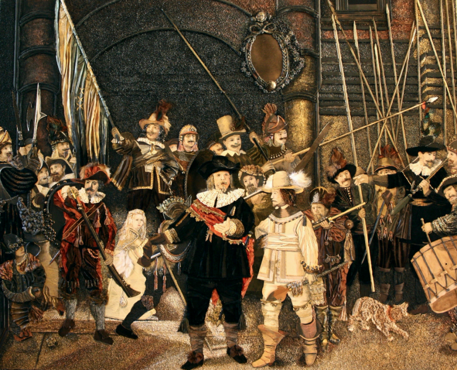 "De Nachtwacht" (123 CM X 153 CM)