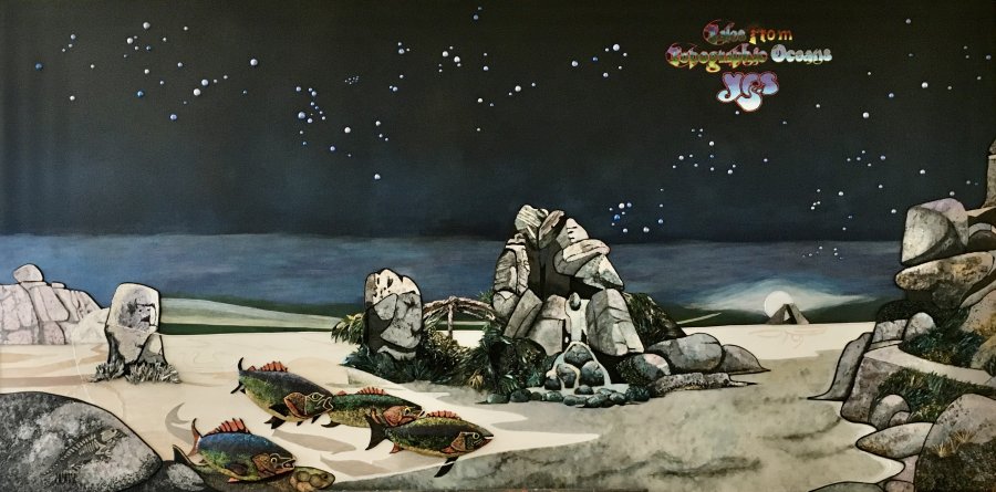 "TALES FROM TOPOGRAPHIC OCEANS" Yes (90 CM X 180 CM)