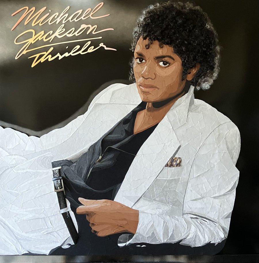 "Thriller" Michael Jackson (120 CM X 120 CM X 4 CM)