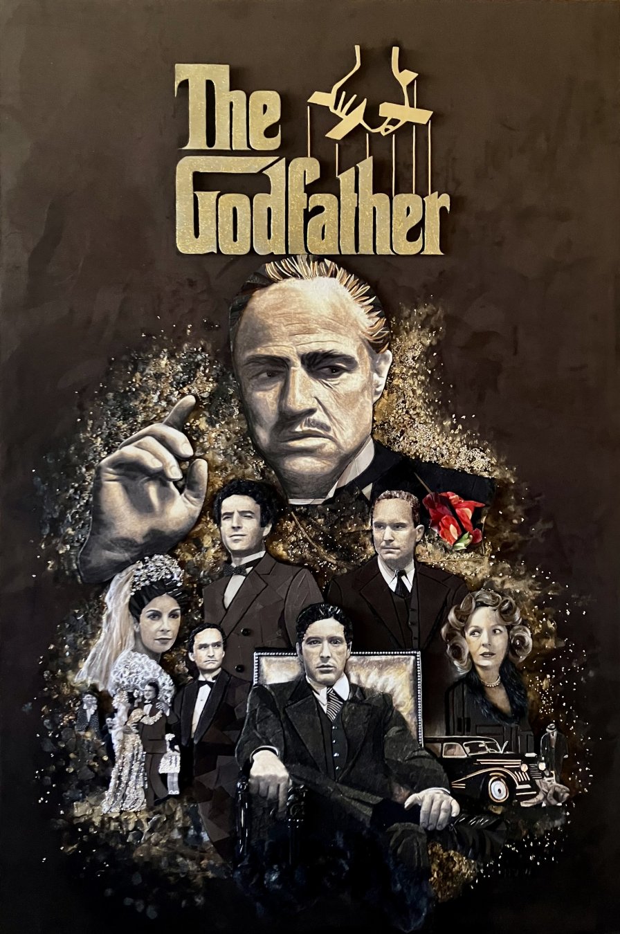 "THE GODFATHER" (120CM X 78CM X 4CM)